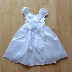 Sweet Kids Formal White Girls Dress Gown